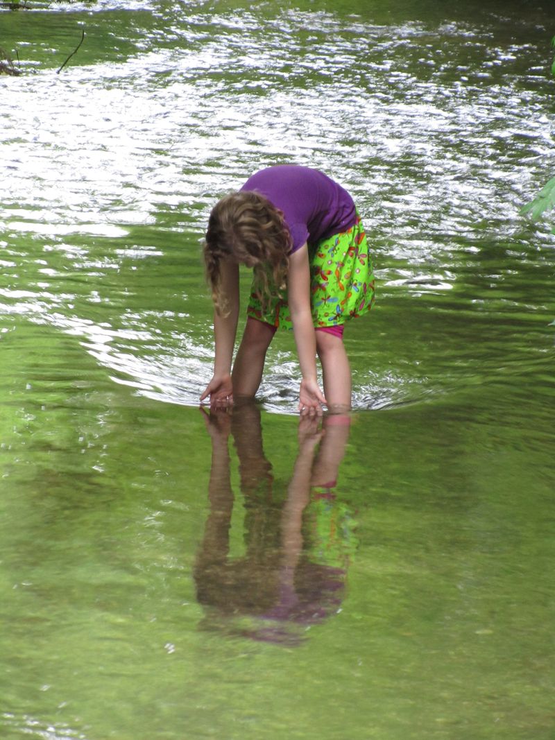 Playing in the river June 2011 067