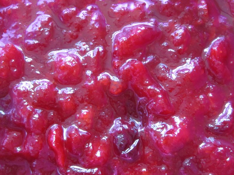 Cranberry sauce 022